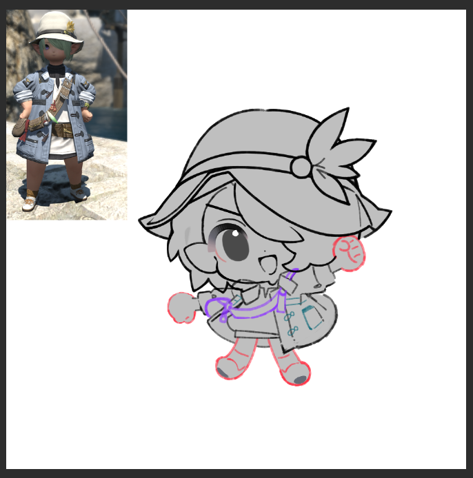 5758kpn's tweet photo. not sure if i can finish a drawing tonight so ill just post this in the meantime... its my ffxiv character https://t.co/ZujIwsGftP