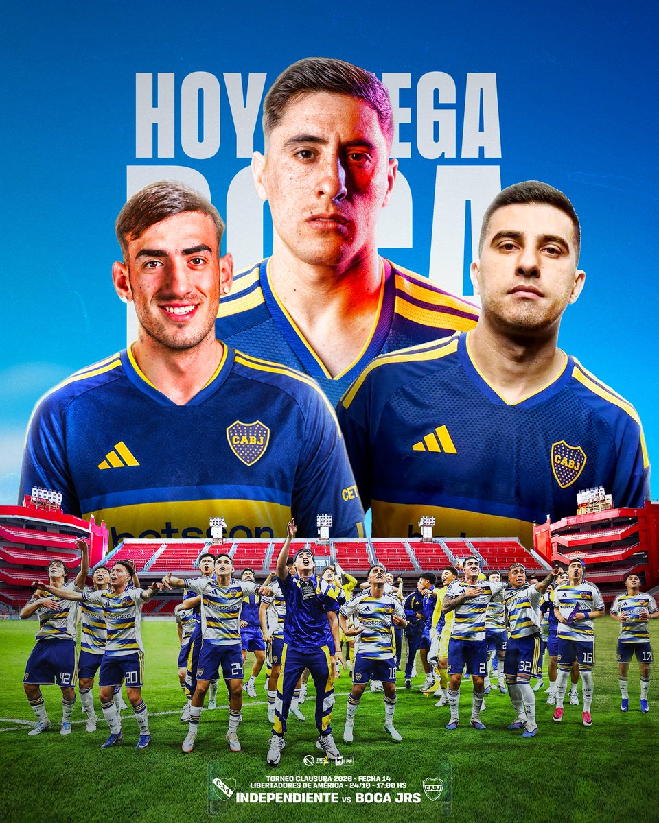 Tato_Aguilera's tweet photo. HOY JUEGA BOCA. https://t.co/4inD7mTsJU