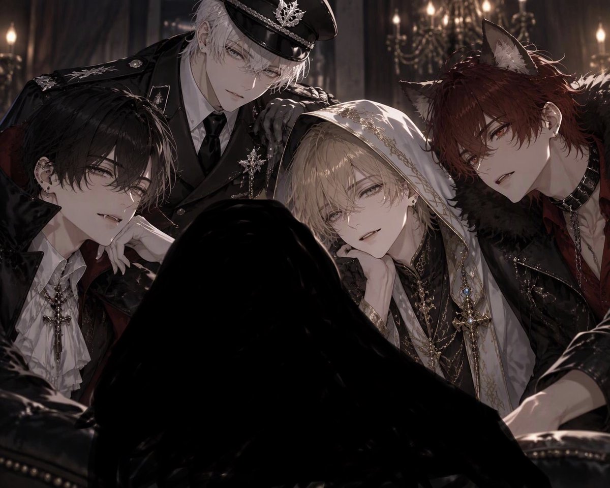 EarlGreyaltea's tweet photo. これはみんなに「各々が考える最高のハロウィンコスプレを披露して」と言った結果🎃久世律だけ上手くスナショ撮れなかったよーーー🥲
#四飼 https://t.co/HDIdEroO8J