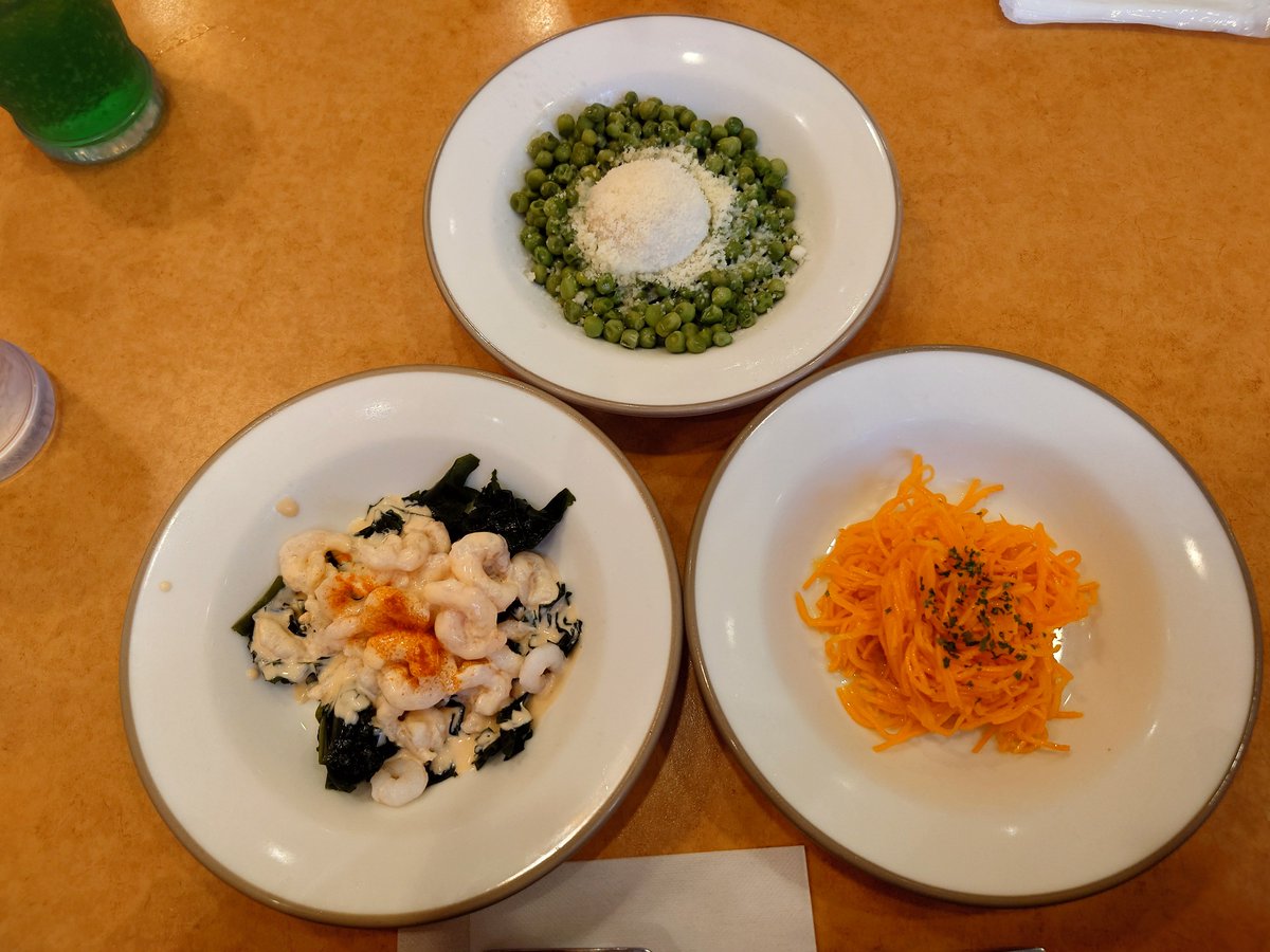 _a_rose_doll_'s tweet photo. サイゼでお昼ご飯🍴✨初めて頼んだのばっかやったけど、全部美味しすぎた🥹 https://t.co/9cxFEgsz43