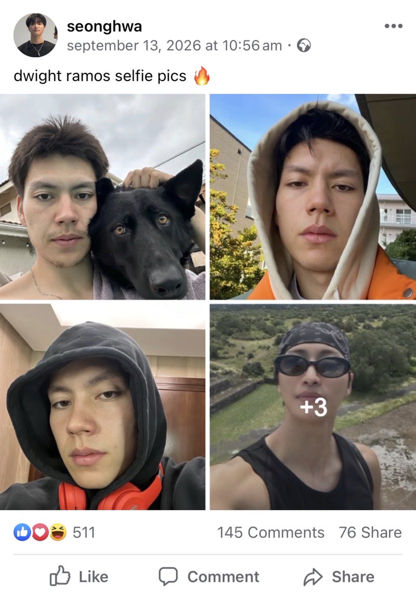 motherhongjoong's tweet photo. dwight ramos selfie pics https://t.co/MU2wwSKGgm