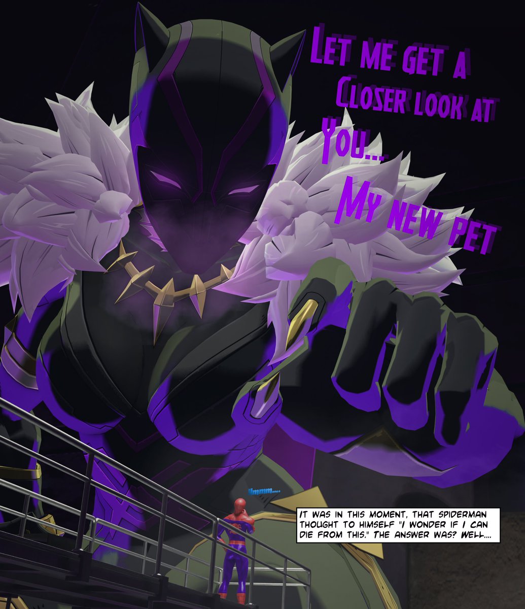 Heidderman's tweet photo. Black panther has been getting buffs again... Spidey got a call from her? Something about "bigger"? Idk... https://t.co/pRR9xI1KRW