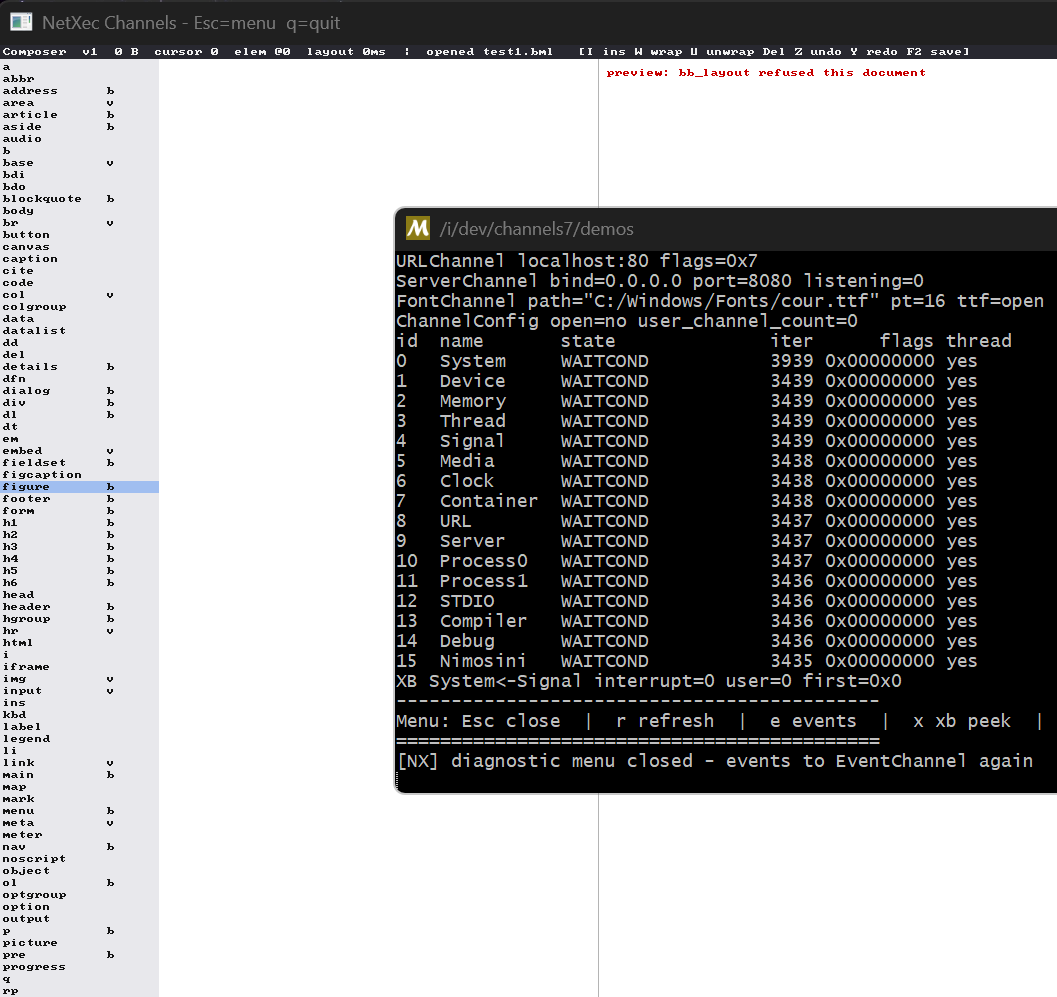 tswain555's tweet photo. Working on BML page editor; built on Channels. https://t.co/smPeJfCOcX