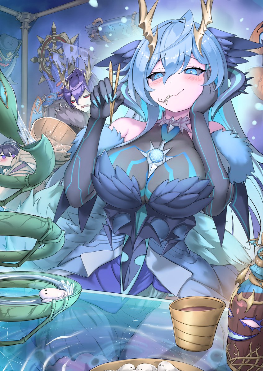 higemoti's tweet photo. ちゅるちゅるガ・リュミーズ

#デュエマ虹アート
#デュ絵マ https://t.co/Jh2NQ07E5N