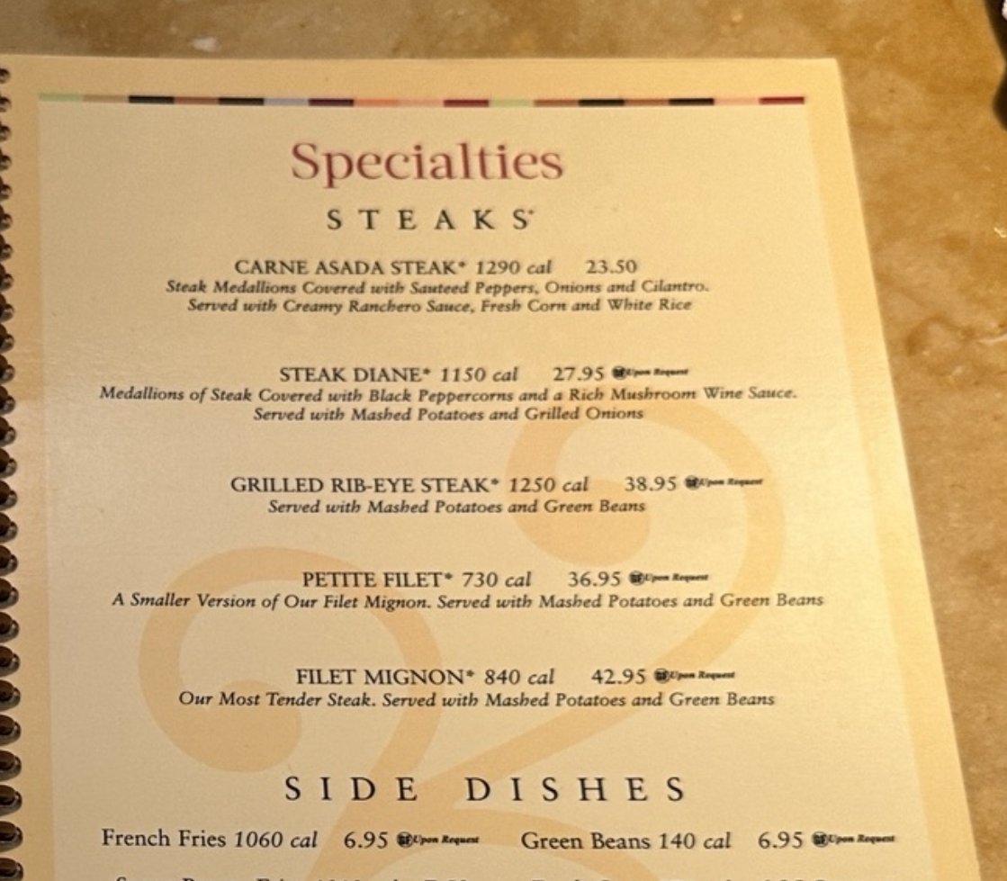 dieworkwear's tweet photo. Inflation has also made eating at The Cheesecake Factory more expensive. In 2024, a grilled rib eye steak at the Wichita, Kansas location was $38.95. Today, the same meal at the same location is $43.95. A 12.84% increase over two years. https://t.co/3kDNvWEjF3