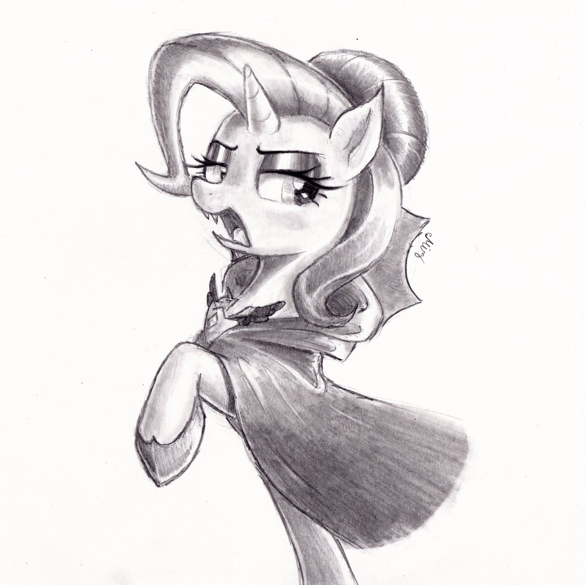 Mizhisha's tweet photo. Vampire Trixie! https://t.co/SPtmnPs1gx
