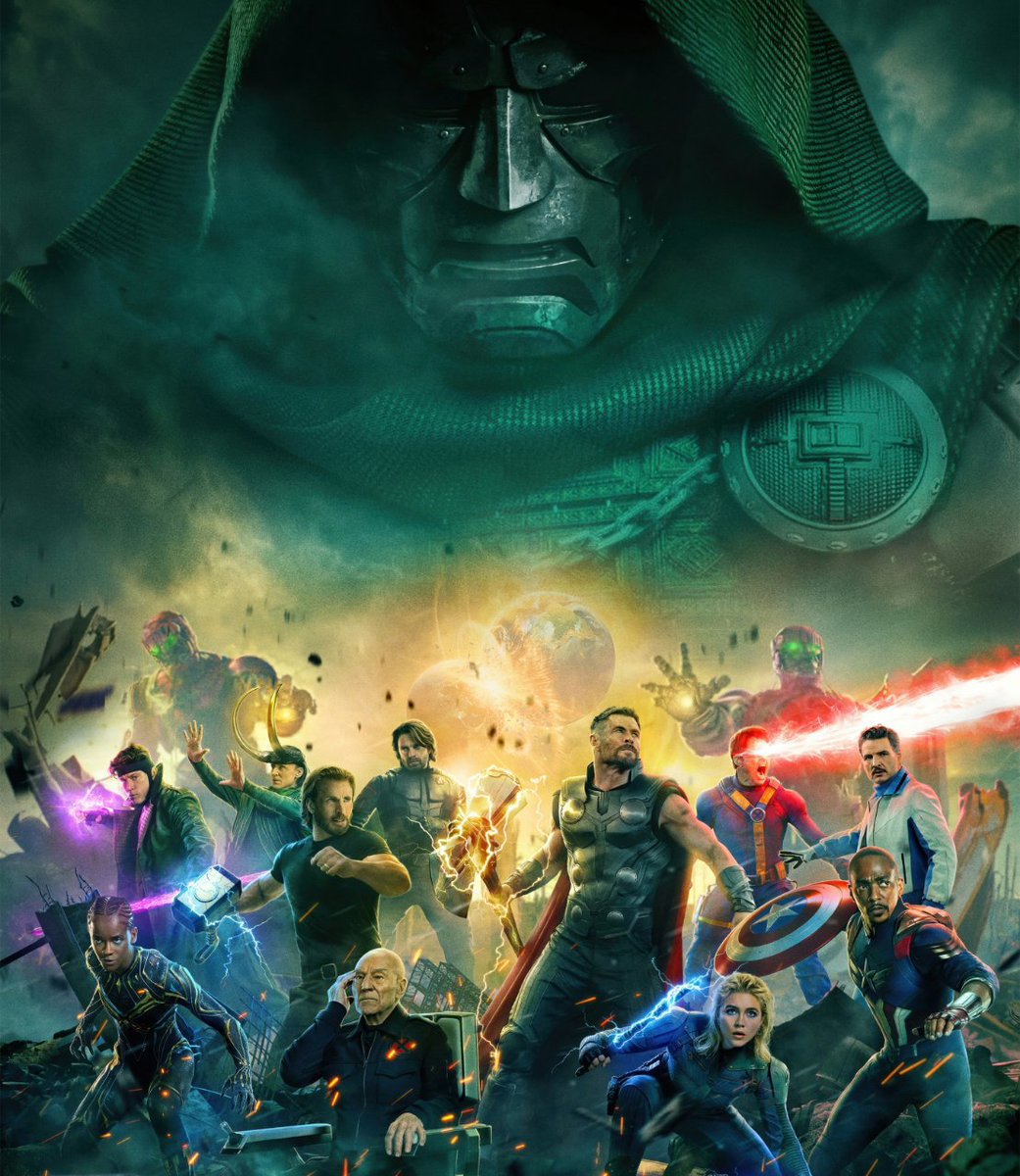marvel_updat3s's tweet photo. New reported details on ‘AVENGERS: DOOMSDAY’ from a recent test screening:

• The movie is receiving positive reviews.

• Doctor Doom is said to be one of Marvel’s best villains, on par with Thanos.

• Cyclops is a standout.

• There is a post-credits scene, and it’s said to be an important one.

(Via: @DanielRPK)