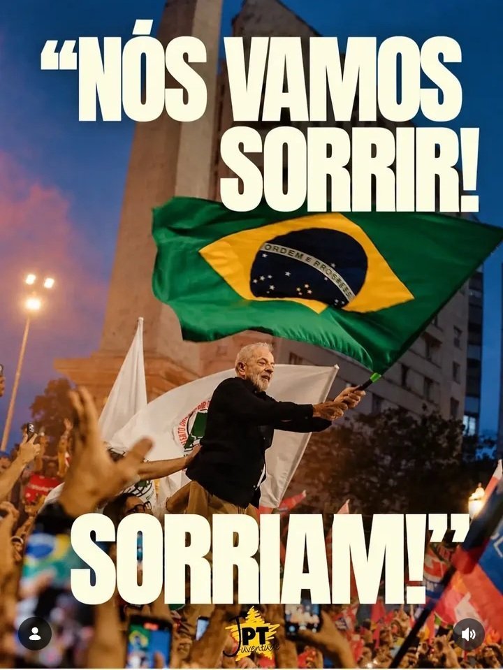 AliceBeles's tweet photo. Vamos sorrir
#HojeEuVoto13
#HojeEuVotoLula
#LulaVaiVencer
#EuVotoFazendoL https://t.co/a289kzJKHf