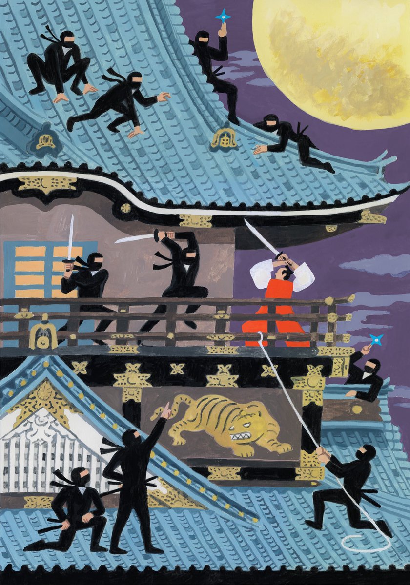 quickflat's tweet photo. How many 忍者？
（How Many Ninjas?） https://t.co/zBo36hJPzU