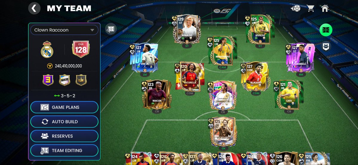 Fajarplays's tweet photo. @MetaGamerNo1 Should I use him? Zambrotta works well as a CB for me https://t.co/KHGewiq9Q6