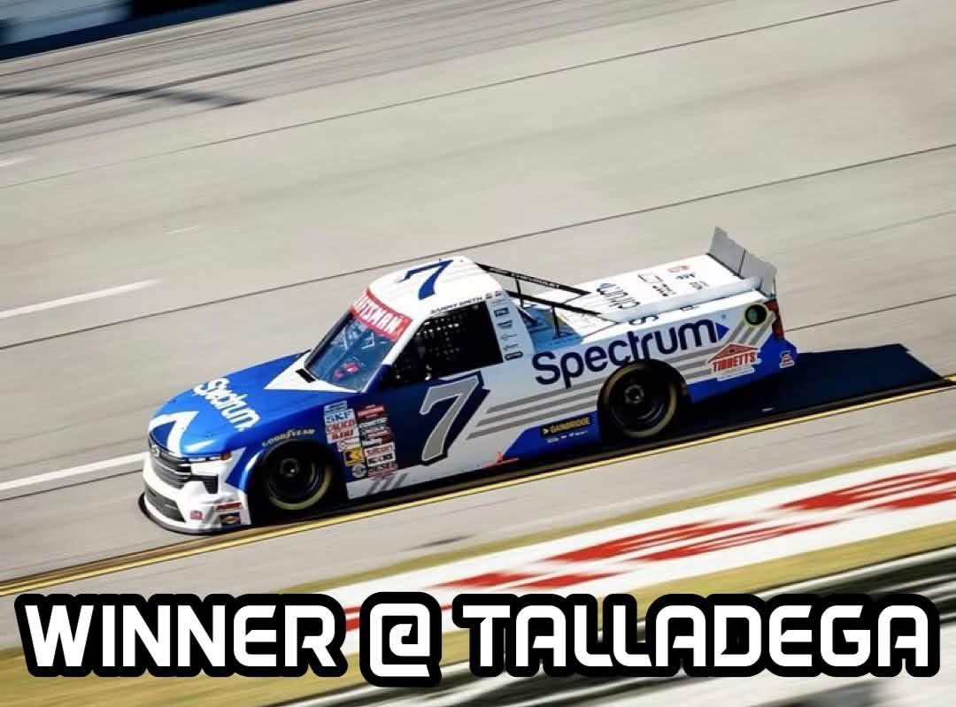 Ultegacy's tweet photo. Sammy Smith WINS the #LovesRVStop225 AND the #ProgressGroup250 at Talladega Superspeedway!!
πΈ Spire Motorsports
πΈ JR Motorsports https://t.co/52PIeeEHxg