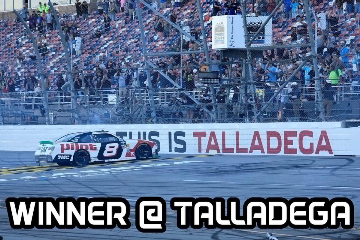 Ultegacy's tweet photo. Sammy Smith WINS the #LovesRVStop225 AND the #ProgressGroup250 at Talladega Superspeedway!!
πΈ Spire Motorsports
πΈ JR Motorsports https://t.co/52PIeeEHxg
