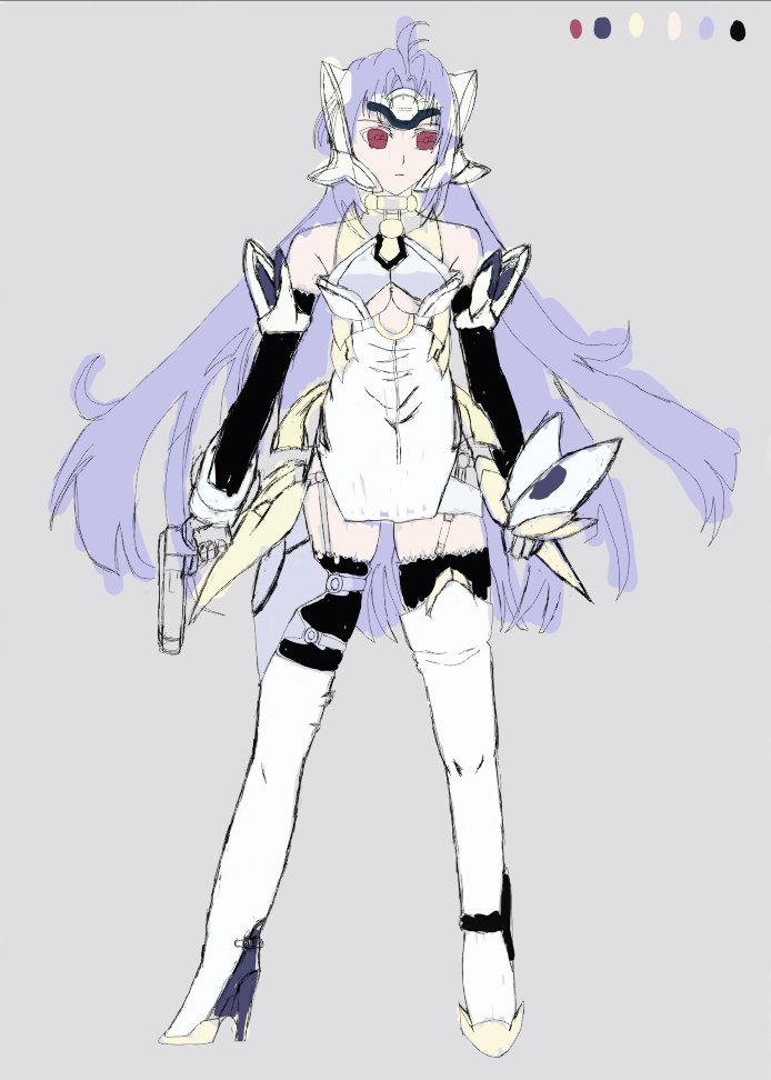 HALcomics2's tweet photo. Last post I'll do before it's finally finished, the KOSMOS fanart is getting there through. https://t.co/8eK2JGFl2L