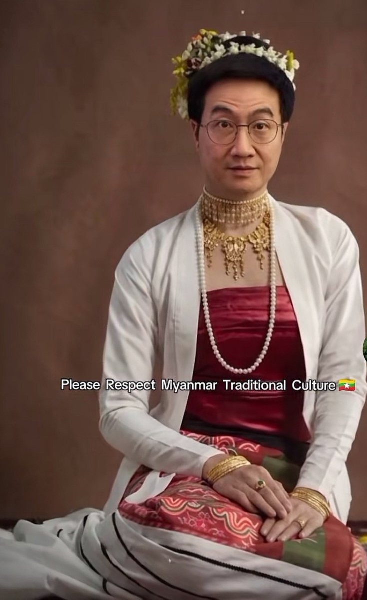 DivaMmxo's tweet photo. ငါတို့ကို creditပေး @GMMTV 
#ReconizeMyanmarCulturalHeritage 
#CulturalCreditMatters https://t.co/09suu5B2vo