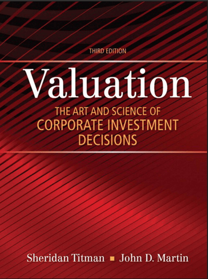 CompoundingW's tweet photo. Want to learn more, get this best valuation guide for free

Valuation The Art and Science of Corporate Investment Decisions

https://t.co/Q2eBLRd6LG https://t.co/vJgnPJPpOU