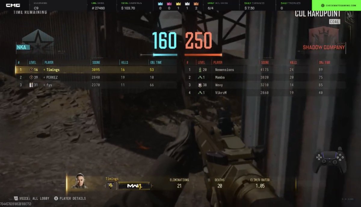 menofps_'s tweet photo. I’ll take 160 against pros any day #Up https://t.co/w9sha8YTUG