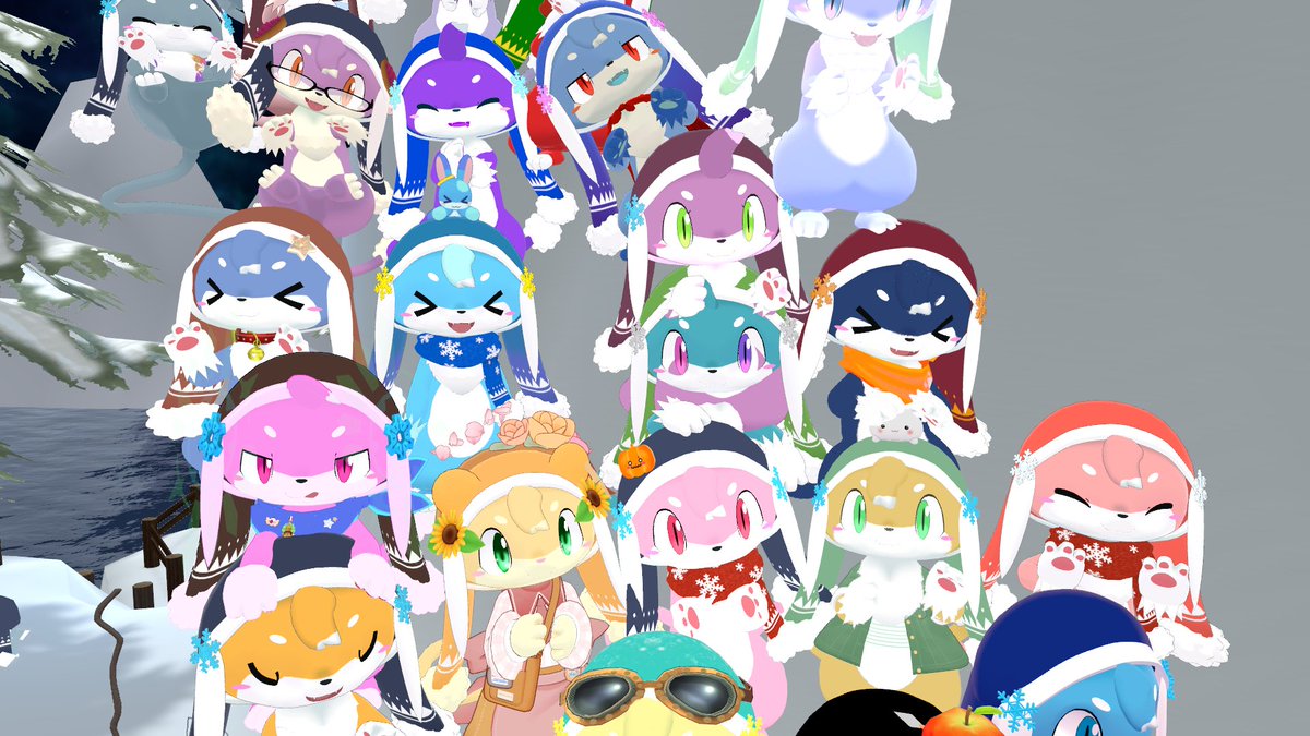 pika1102_'s tweet photo. 今年もシャルベ集会出れました
見たことない個体のシャルベいっぱいでニヤニヤ止まらんしフルインスタンスでの記念撮影！！！

#シャルベ集会 #SherbiMeetup https://t.co/MgmxOpaqLP