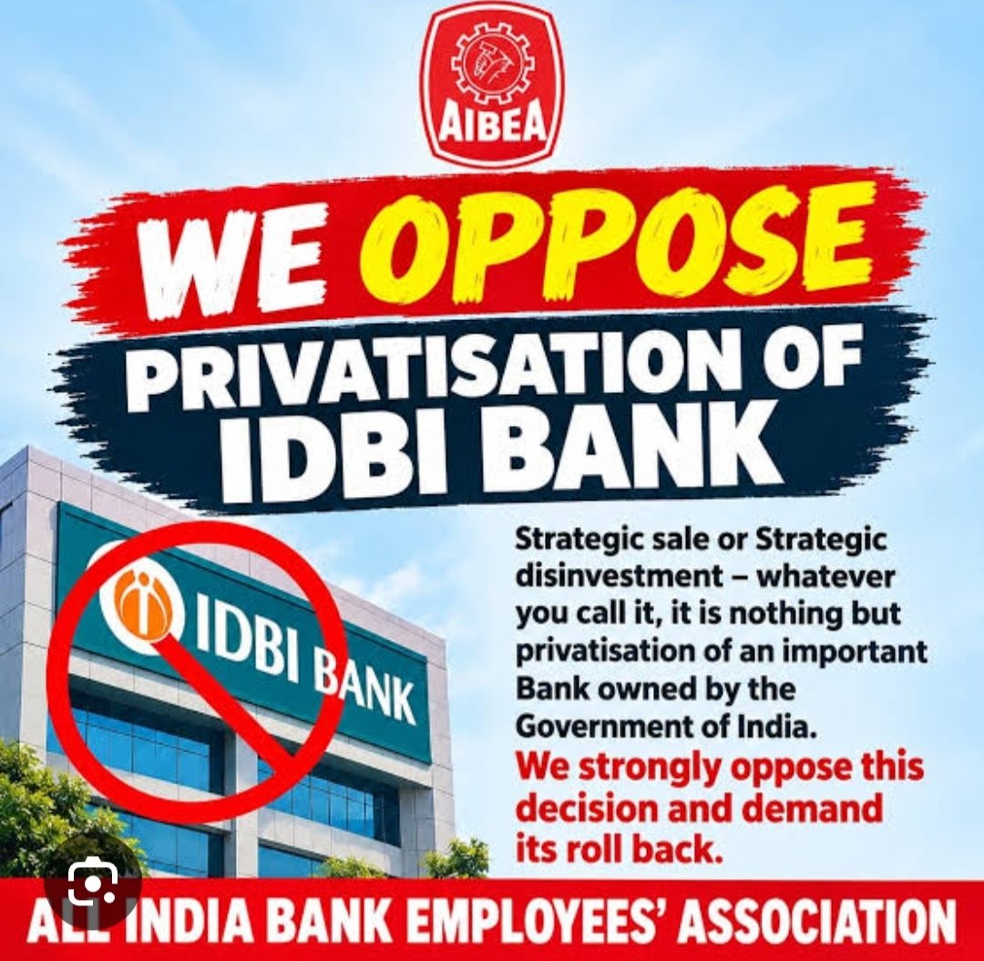 DevidasTul23568's tweet photo. #StandWithIDBI https://t.co/KCuZqsd9lx