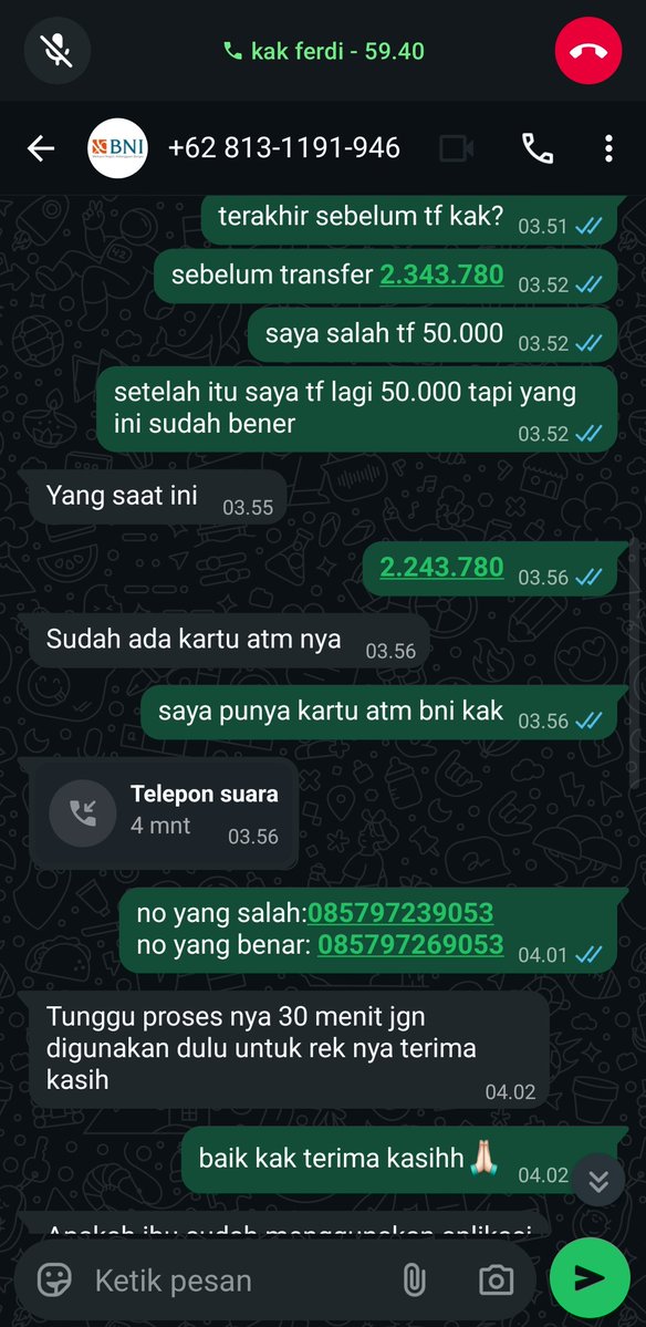 scrtrhs_1's tweet photo. aku baru kena tipu, awalnya aku salah tf ke dana, trus aku cari no wa nya BNI yg bisa di hubungi, aku panik jadi ga ngecek lagi no nya, dia minta kode otp, aku kasih lah, setelah ngasih aku baru sadar kalo ini seperti nya nipu, kembaliin uang aku jing, 2jt lebih itu tabungan aku https://t.co/mIC2Uf2cGK