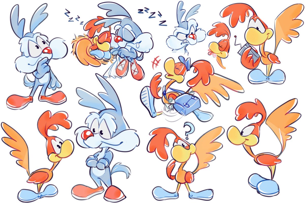 Vonnnie__'s tweet photo. I FINALLY FINISHED THEMMM again I dont know how to tag them though</3 #looneytunesㅤㅤ https://t.co/s4qv2G0dRC
