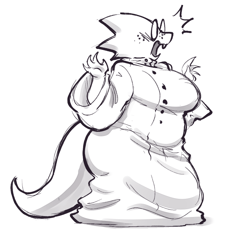 ColdRamen_18's tweet photo. alphys doodle https://t.co/sTsM3NwngP