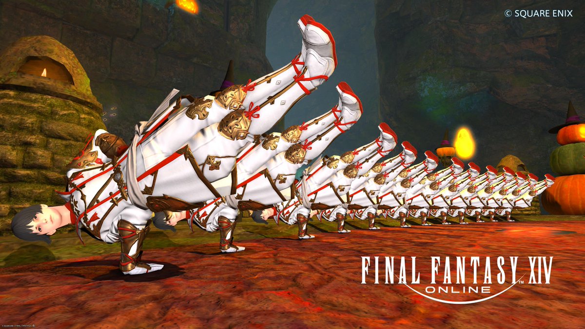 DogMeat_game's tweet photo. 感情に任せてこのオレと踊りますかァ！？
#FF14 #守護天節2026 https://t.co/mosUODWcwI