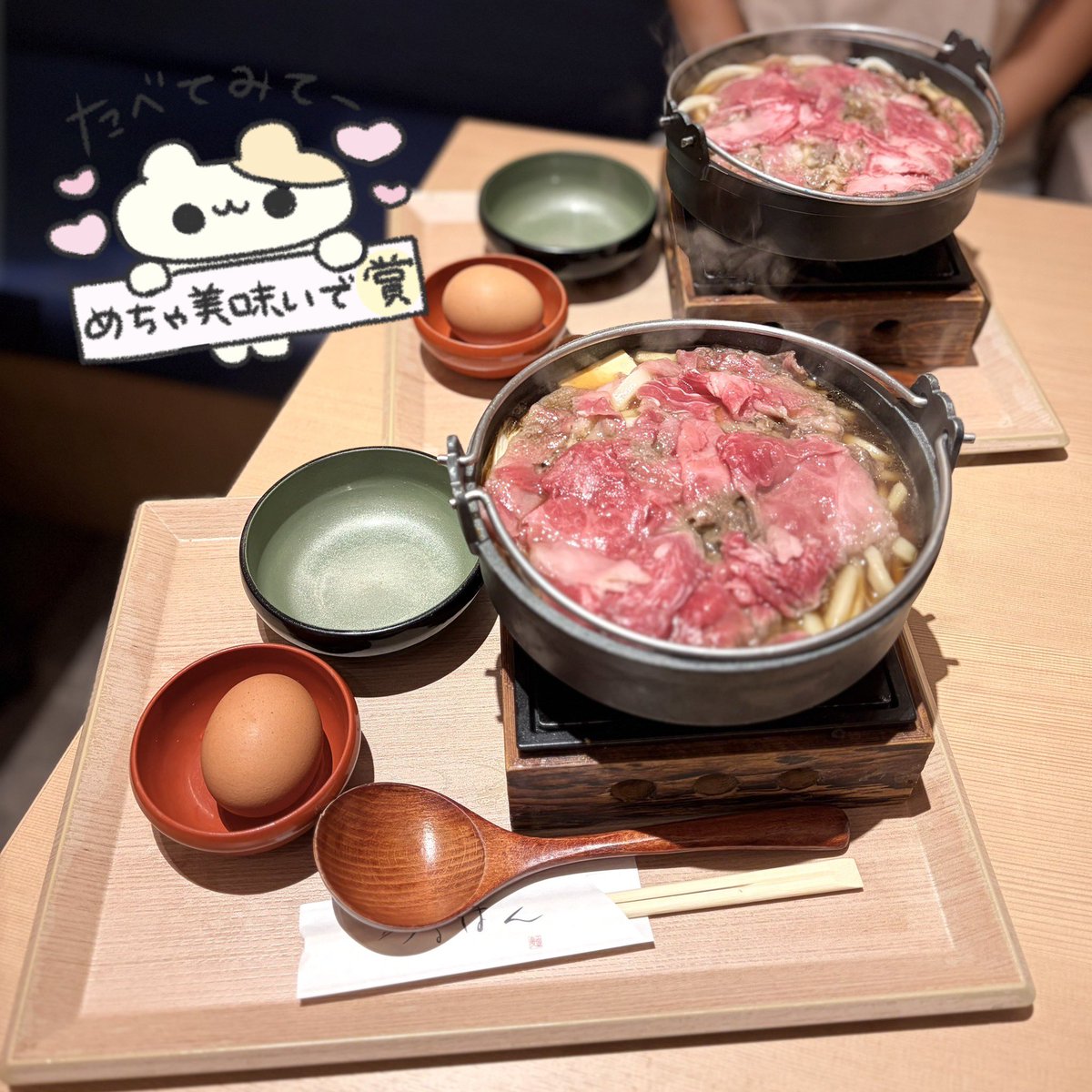 suk12Zzz's tweet photo. ここ前からだいすきでまた行ってきたΨ( 'ч' ☆)お肉たくさんなのに1380円！お手頃価格でおすすめ( ★ ＞U＜ ★ )🍒💕✨#kitte大阪 https://t.co/Dp1Y8W7iC3