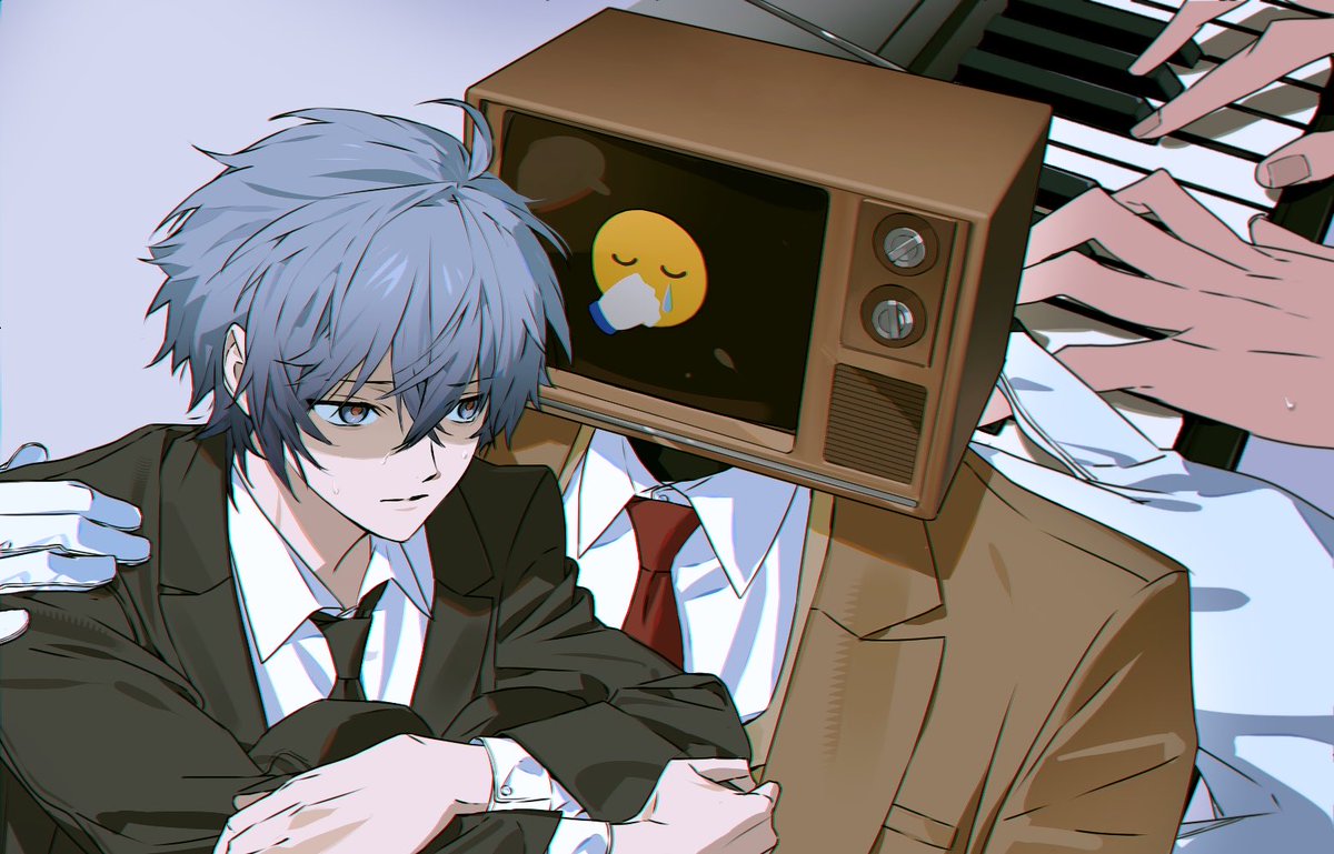 2ebula's tweet photo. There, there, don't cry https://t.co/Kbmwec63vF