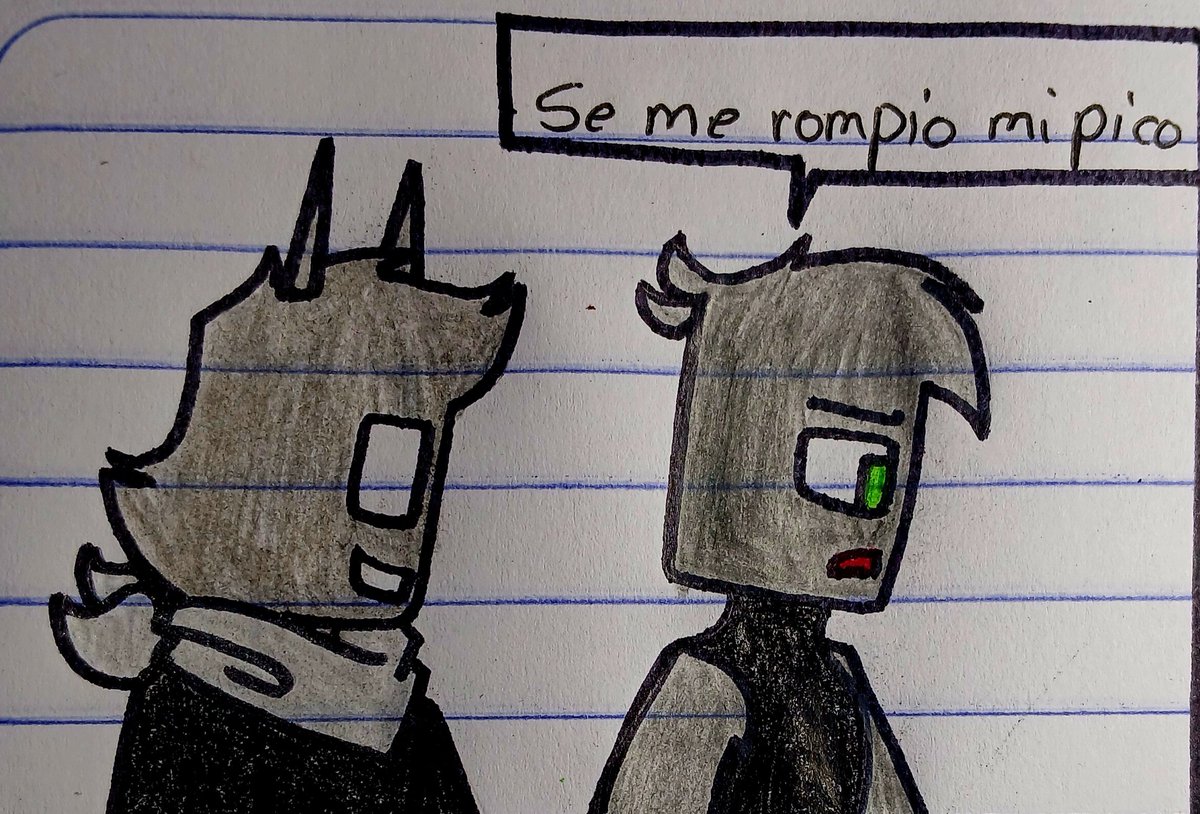 VirginiaOr65259's tweet photo. Un comic corto mientras avanzo en el otro no es canon del comic qwq 
"El sueter" (1/4) https://t.co/pZmmTRidmA