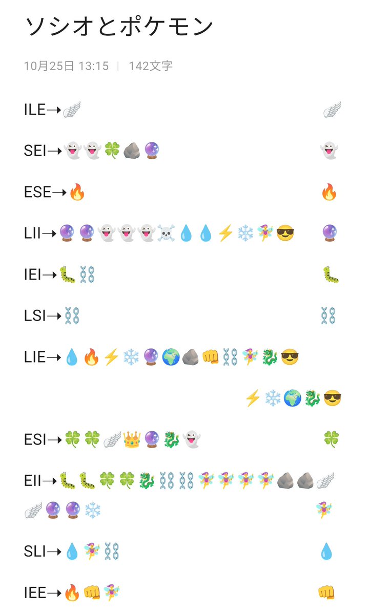 Ludwig_INTJ's tweet photo. 追記です✨️
現状、SEIとLIIがゴースト・エスパー間でどっち？となってる図式ですが
「母体数に対するゴーストを回答した割合がSEIの方が高い」という計算方式でゴーストをSEIにしています

いやこれどうしよ
シンプル数で言ったらLIIに軍配だもんな…
後は現状折り合いを付ければストレート https://t.co/dYWfiovAD3