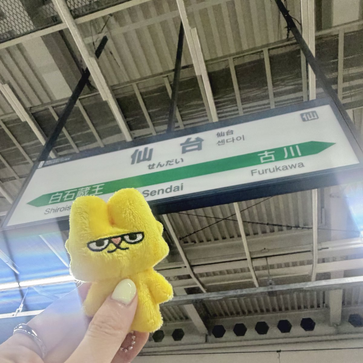 carry955374's tweet photo. なんと、10分間のために仙台へ🚄 https://t.co/40VpLWLZUe