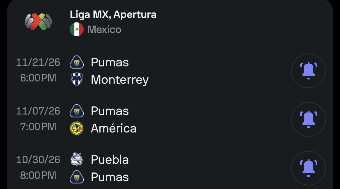 alancitooo4's tweet photo. Pumas UNAM what do you got for me? https://t.co/CVu4BYXjGe