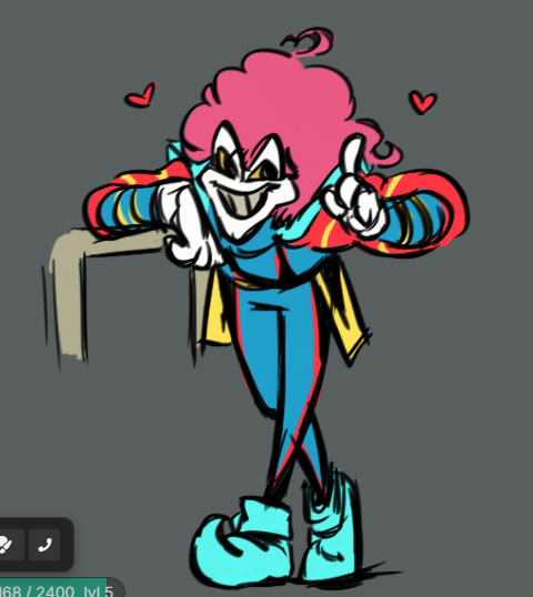 WeirdArtistMors's tweet photo. I have not touched this application in AGES. I still do not know how this works. Here's some of my artwork as of recent. Some Slapstick and one of my OC Oddball. https://t.co/5JcPUY3qyq