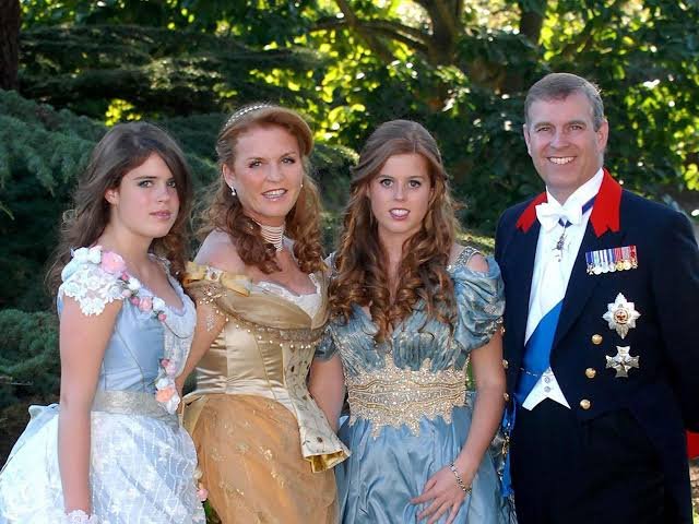ShakeLS's tweet photo. Princess Eugenie and Beatrice got thousands of dollars from Jeffrey Epstein. They actually celebrated his release from jail with him and Sarah Ferguson, after he did his time for sexual abusing a small child. Jeffrey Epstein paid for Beatrice's birthday in Windsor. He paid. Many British Royals were present including Prince Edward and Sophie, Princess Anne and her children and others. Not once Beatrice and Eugenie took any distance from their parents actions. They continue to support them. These are people who took Sex trafficking money, coming from abused children. 

Nobody is holding them accountable. Nobody is asking questions about them. 
 
Meghan immediately cut off her pedophile father and was told there was an investigation. Even on her last letter to him she refers to the investigation. She took action. Unlike the Royals and the British press who still vastly support their Pedophile members.