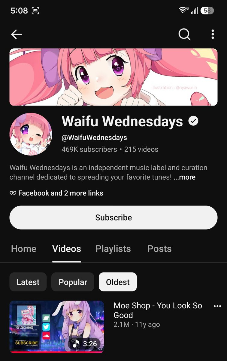RenriVT's tweet photo. I wonder how many others knew about the yt channel Waifu Wednesdays in mid late 2010's. The moe illustrations blew my small mind away at the time. https://t.co/CSVZ2PMiTZ