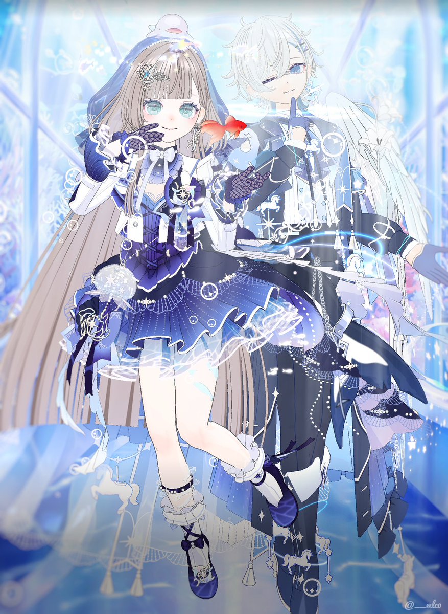 ml9rg_o0's tweet photo. スラコロのペアポ可愛いかった！！
青の王子様も素敵でした🐬🫧 https://t.co/btXrgHPigT