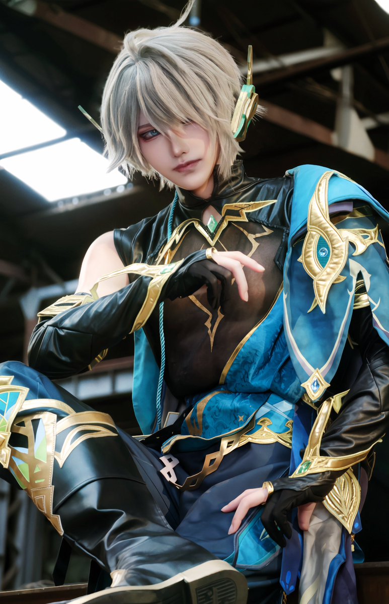 Y_Leaf_cos's tweet photo. 原神コスプレ/ GenshinImpact
アルハイゼン/Alhaitham
︎︎⟡┈┈┈┈┈┈┈┈┈┈┈┈┈┈⟡
 ここからはプライベートの時間だ。
⟡┈┈┈┈┈┈┈┈┈┈┈┈┈┈⟡
📸@suzuri_shio 
廃工場の速報上げてなかったけど居ました✌️ https://t.co/Gvo68lUf7Z