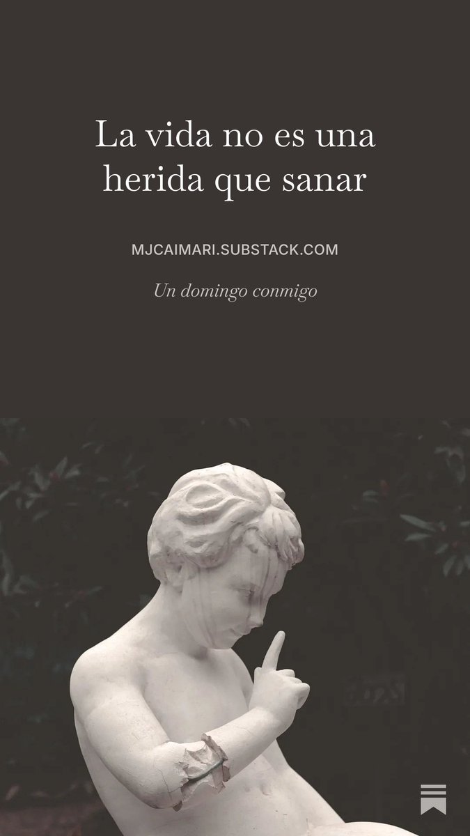 mjcaimari's tweet photo. Podemos dejar de preguntarnos qué nos pasa y por qué somos así. No para dejar de conocernos, sino para no pasarnos la vida conociéndonos. Porque hay un momento en el que comprender deja de abrir posibilidades y empieza a ocupar el lugar de la experiencia⬇️
https://t.co/4HeYbi38XT https://t.co/5ywmxLrEX3
