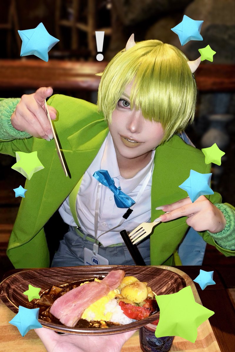 Flower_cos25's tweet photo. ✧cos 擬人化

22日、社長と出社してきましたⓂ️❕
世界一の「笑わせ屋！」

 #Dハロ仮装2026  #Dハロ仮装 https://t.co/qOPEjI0Djw