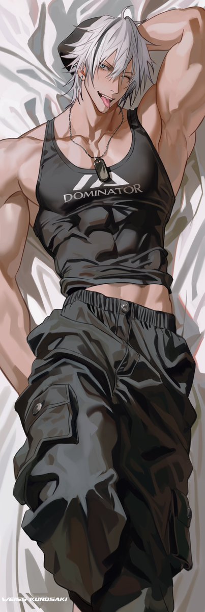weiss_chashuu's tweet photo. Dakimakura #WeissKS #Vtuber #抱き枕カバー https://t.co/NbDdLHQPyz
