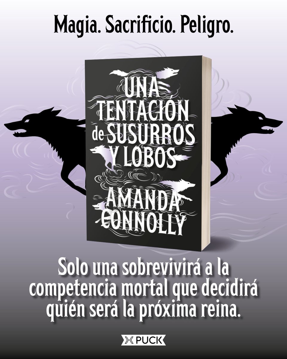 Puck_ed's tweet photo. ¿Tenéis ganas de leer #UnaTentaciónDeSusurrosYLobos de @amandacconn?🐺

Un romantasy tan oscuro como adictivo sobre una chica que lo sacrifica todo para comprar una peligrosa magia que podría salvarle la vida a su hermana.🖤✨

✒️Traducción de @literal_lyd. https://t.co/xbwKh7G9YJ