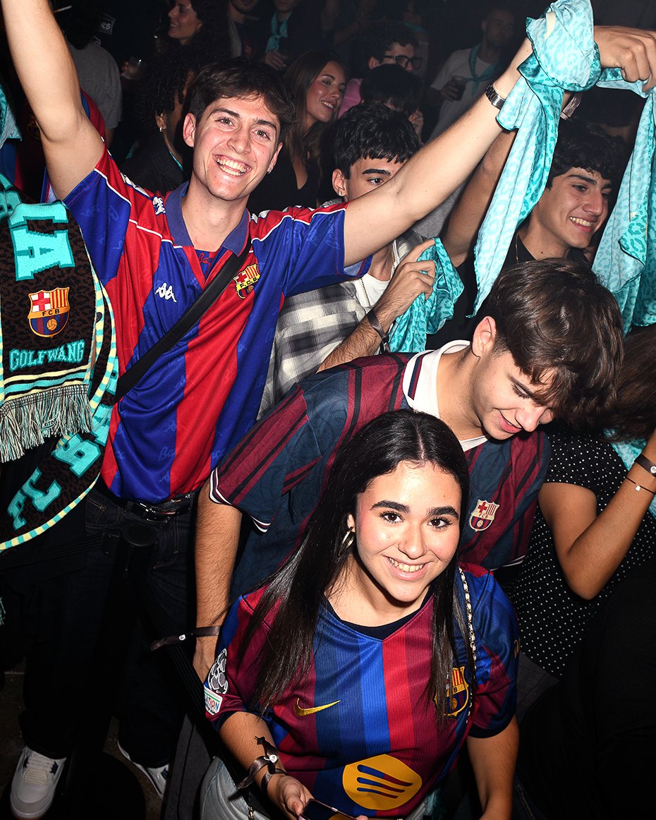 FCBarcelona's tweet photo. Copa de GOLF: A night where music, football and fashion came together in Barcelona.
FC Barcelona x @spotify x Tyler, The Creator x GOLF WANG ⛳ https://t.co/gyOeLFGAM5
