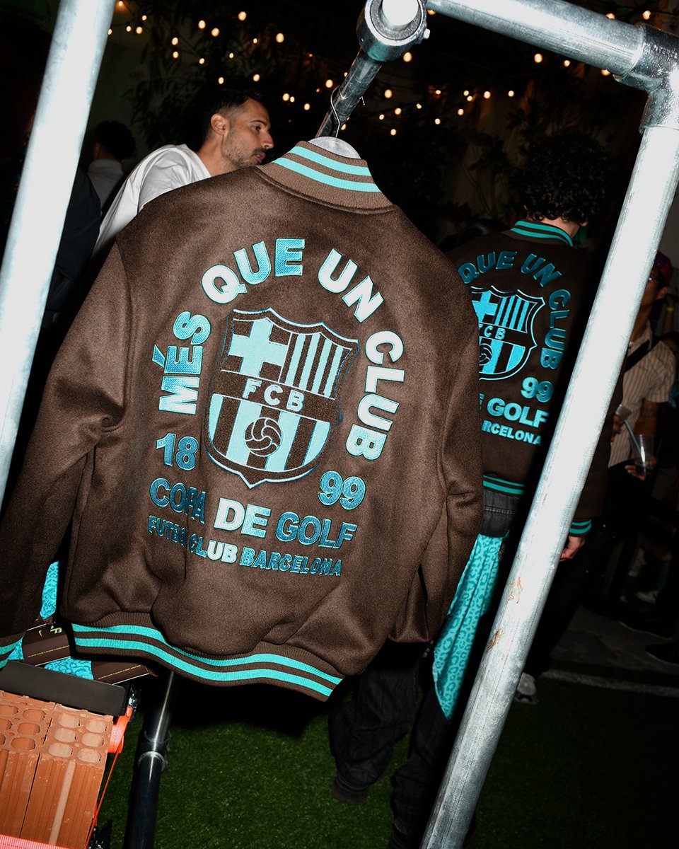 FCBarcelona's tweet photo. Copa de GOLF: A night where music, football and fashion came together in Barcelona.
FC Barcelona x @spotify x Tyler, The Creator x GOLF WANG ⛳ https://t.co/gyOeLFGAM5