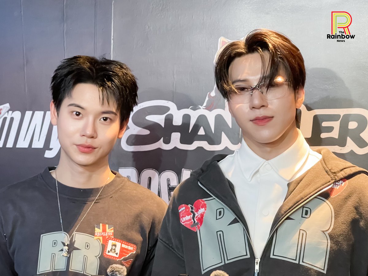 RainbowNewsent's tweet photo. "หยิ่น - เชน" ในงาน "THE ROCKY RIOT!" 🖤✨

YinxShane ANWYLL at SIAMCENTER
#YinxShaneTheRockyRiot

#yinyin_anw #Shanerler
#ANWYLLxSHANERLER 
#THEROCKYRIOT 
#SHANERLER https://t.co/oJfbnIKPCo