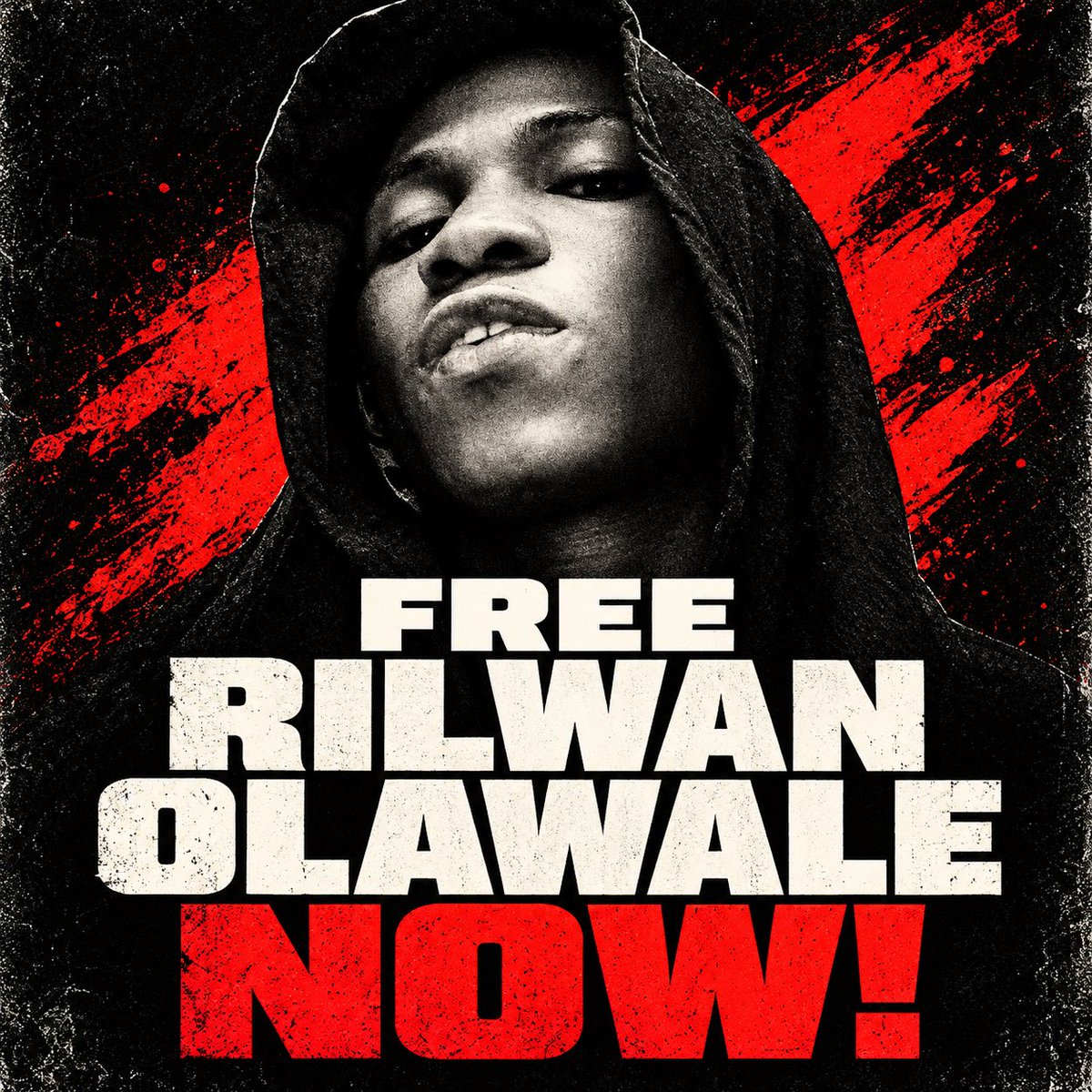 OchiJnr's tweet photo. FREE RILWAN OLAWALE NOW!

This is abduction, not policing.

DSS operatives reportedly stormed Rilwan Olawale’s Lagos home at 1am, snatched him, and disappeared. No charge. No warrant shown. No location disclosed. His family has no answers. 

A young man mobilising for the opposition is treated like a threat in the dead of night. Supporting NDC and criticising this government is not a crime. Midnight raids on private homes are.

@OfficialDSSNG @PoliceNG @officialABAT where is Rilwan Olawale? Produce him. Release him. Now.

This is the Tinubu administration’s idea of democracy: silence dissent by force. It will not work.

#FreeRilwanNow #FreeRilwanOlawaleNow
#HaveYouSeenOurDemocracy🇳🇬