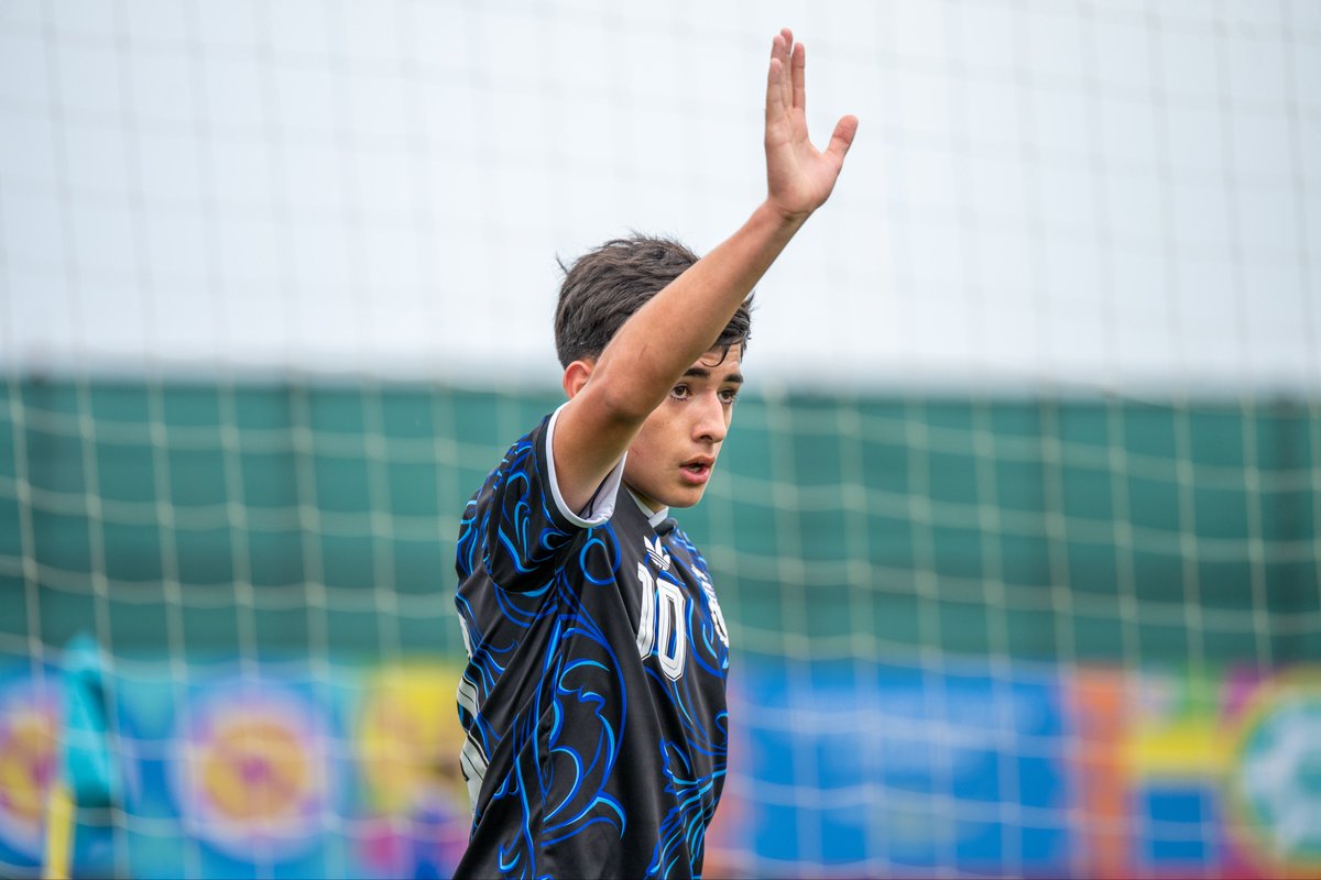 Argentina's tweet photo. 🏆 #U15WC 

⚽️ ¡Final del encuentro! Con un tanto de Ezequiel Garfagnoli, #Argentina 🇦🇷 venció 1-0 a #ChinaTaipéi 🇹🇼 

🗓️ Por la tarde cerrará la doble fecha 🆚 #Omán 🇴🇲. https://t.co/q14Zr5xnQY