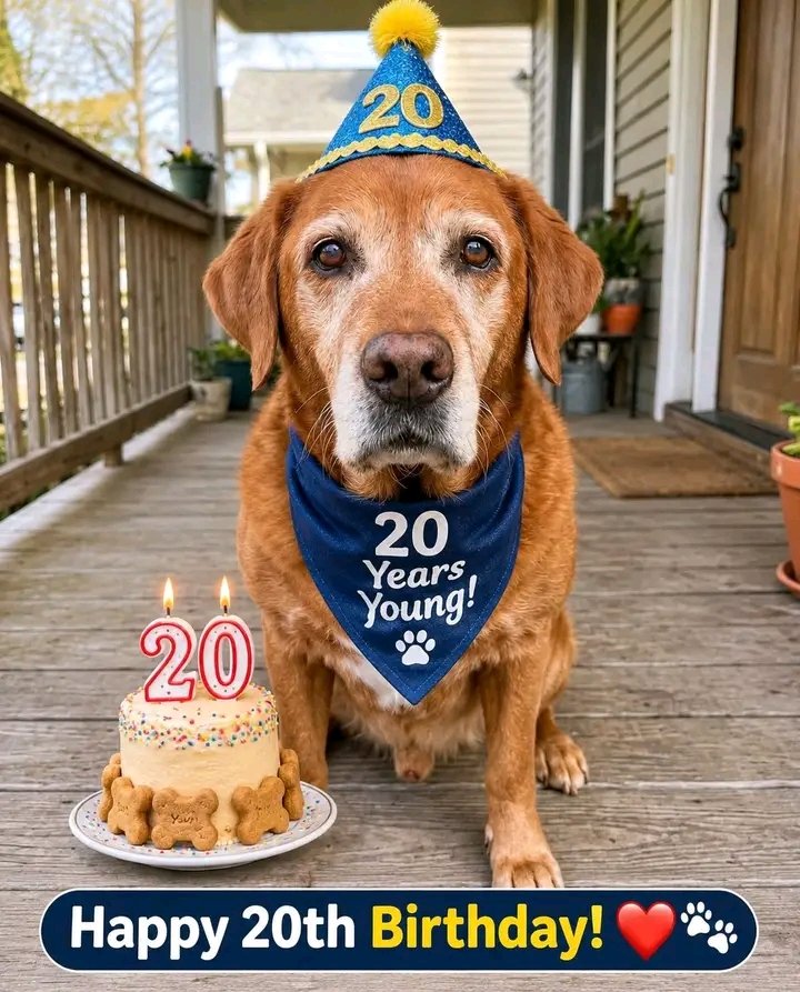 PawShield_'s tweet photo. 20 Years of Love and Paws! ❤️🐾 https://t.co/Z0mz85Fhtf