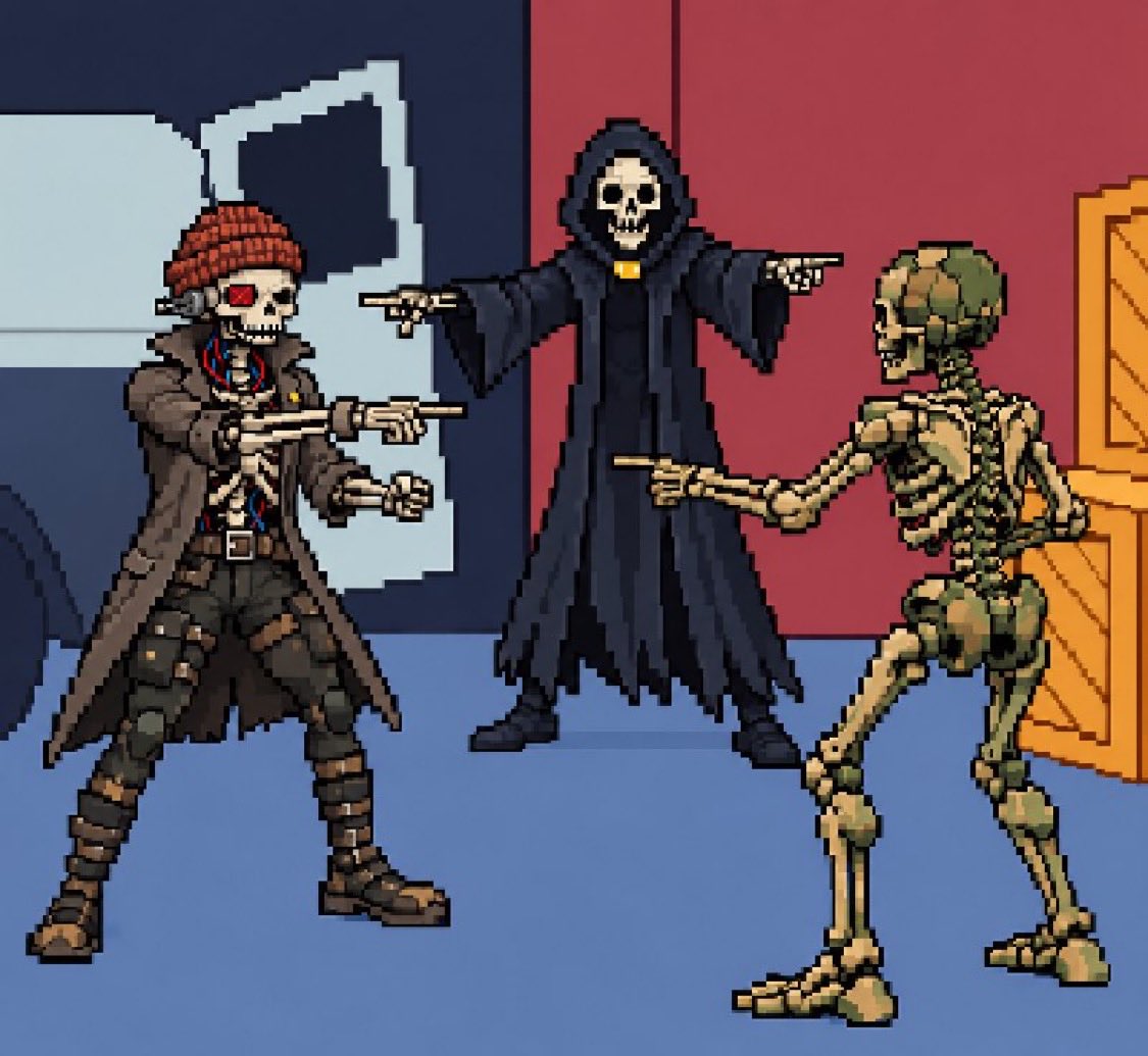 MfersGif's tweet photo. gm FRONTONAUTS💀 https://t.co/OQADRgoFi3