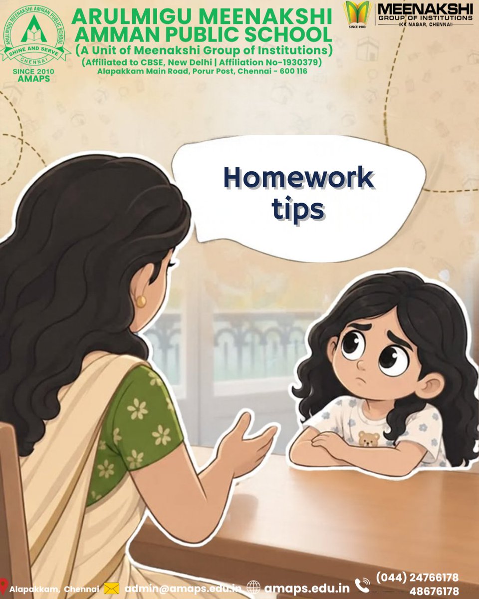 amaps_alapakkam's tweet photo. 📚💚 Little Support, Big Learning! 👨👦✨
💚 Guide with Patience. Encourage with Love. Celebrate Every Step!
🌐 https://t.co/dt7Slhflik
#amaps #parentingguide #homeworktips #parentalinvolvement #happylearning https://t.co/4v5jxCkhn2