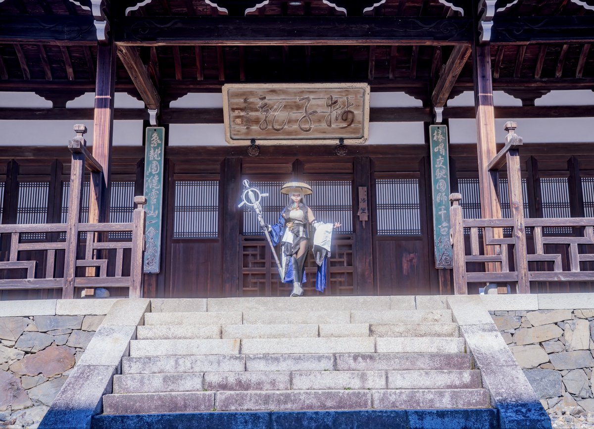 gc_distance's tweet photo. 勝利の女神:𝐍𝐈𝐊𝐊𝐄 /ナユタ

　「煩悩を断ち、智慧の境地へ至らん」

#NIKKE  #NIKKEcosplay https://t.co/wabha0X4t2